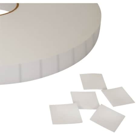 Box Partners Tape Logic  1 x 1 in. 0.062 in. Thick Polyethylene Double Sided Foam Squares, White - Roll of 324 T95213
