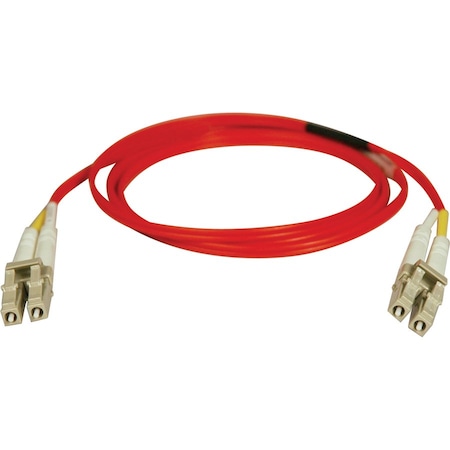 Eaton Tripp Lite Series Duplex Multimode 62.5/125 Fiber Patch Cable LC/LC - Red, 5M 16 ft. N320-05M-RD