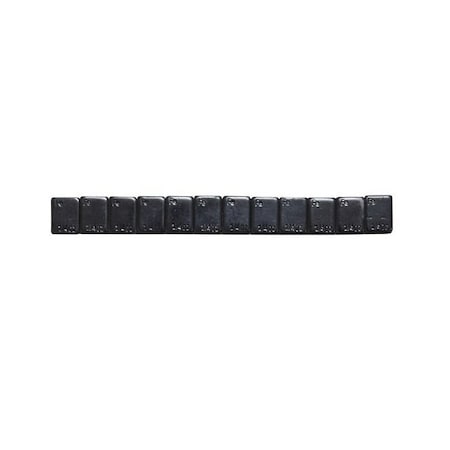 West Coast Wheel Accessories Stick On, Black, 48 Strips Of Twelve 1/4 Ounce Weights Per Strip 198-371NSB