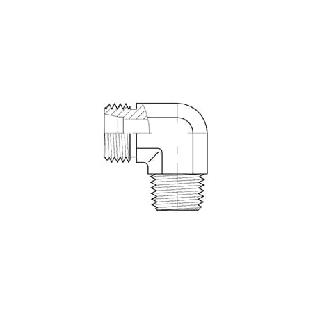 Adaptall 90 Degrees DIN X MALE NPT ELBOW S20 3/4 in 5070S-20-12