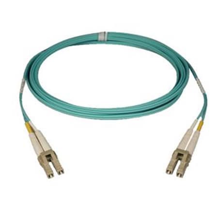 Doomsday Fiber Optic Duplex Patch Cable 6.56ft 2 x LC 2 x LC Fiber Optic Duplex Cable Multimode Aqua Blue DO322646