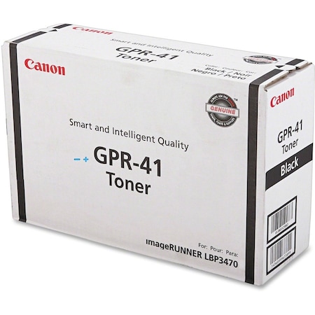 Canon GPR-41 Original Laser Toner Cartridge, Black, 6400 Pages 3480B005AA
