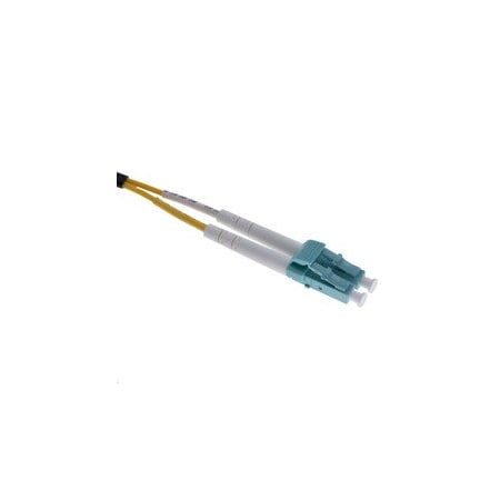 Cable Wholesale LC/UPC Epoxy Connector, Duplex, 2.0mm, Multimode OM3, Aqua, 20 pieces 34LC-31220-20
