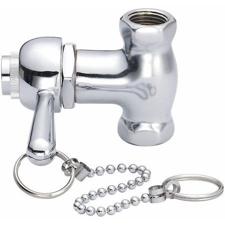 B & K Shower Valve With Pull Chain, 1/2 In Connection, Brass Body, Chrome 126-006LT