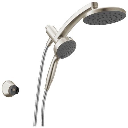 Delta Universal Showering Components Pivotpro 3-In-1 Combination Shower With Touchclean Spray Face 75648SN