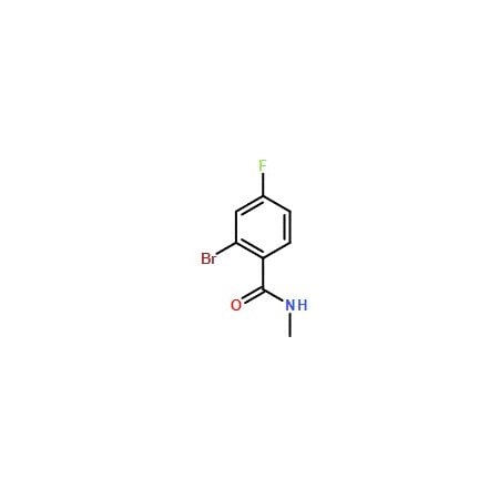 Ak Scientific 2-Bromo-4-fluoro-N-methylbenzamide (5g), CAS 923138-87-8 Y5123-5g