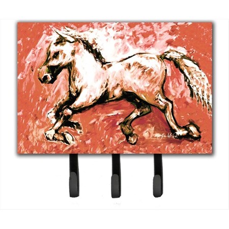 Carolines Treasures Shadow The Horse In Red Leash Or Key Holder MW1170TH68