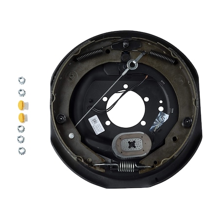 Lippert 12FTFT X 2FTFT RH FORWARD SELF-ADJUSTING BRAKES, 5-BOLT: 4000-7000LBS AXLE (RAW) 1224513