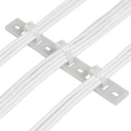 Panduit Rounded Edge Mutiple Tie Plate, 4 Bundle MTPC4H-E10-C39