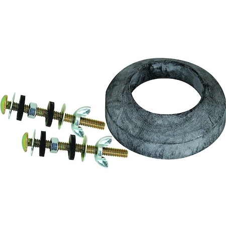Danco Tank-to-Bowl Toilet Repair Kit, Rubber/Steel, For: American Standard/Plebe Models 88191