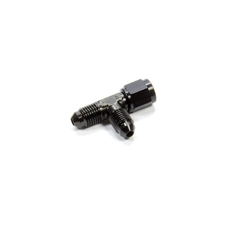 Geared2Golf 498302-BL Black -4 AN Male to Female T-Swivel on Run Fitting GE3637184