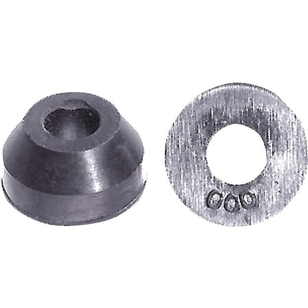 Danco Beveled Washer, Fits Bolt Size #000 Rubber, 5 PK 35089B
