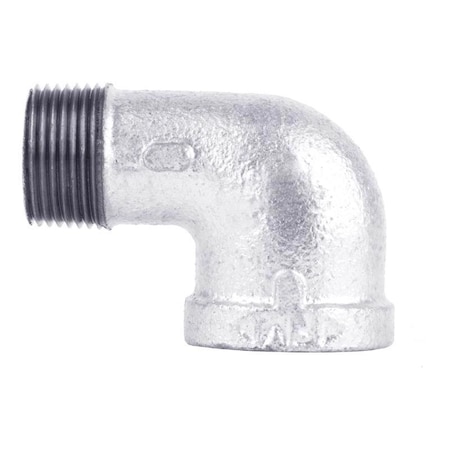 Stz Industries 2 in. FIP each X 2 in. D MIP Galvanized Malleable Iron 90 Degree Street Elbow 311USE90-2
