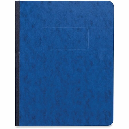 Universal Unviversal Pressboard Report Cover, Prong Clip, Letter, 3in Capacity, Dark Blue UNV80573***