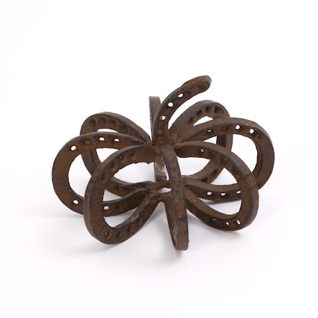 Gerson 7 in. Horseshoe Pumpkin Fall Decor 2349650