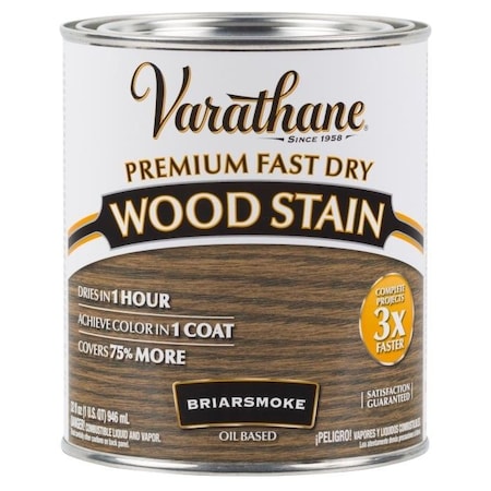 Rust-Oleum VARATHANE FAST DRY STAIN BRIARSMOKE QT 313608