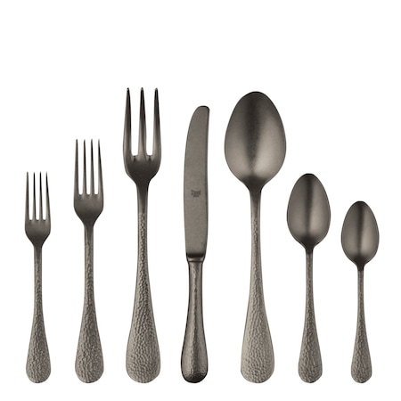 Mepra Epoque Pewter Flatware Set - 32 Pieces - Black Gold 106822032PON