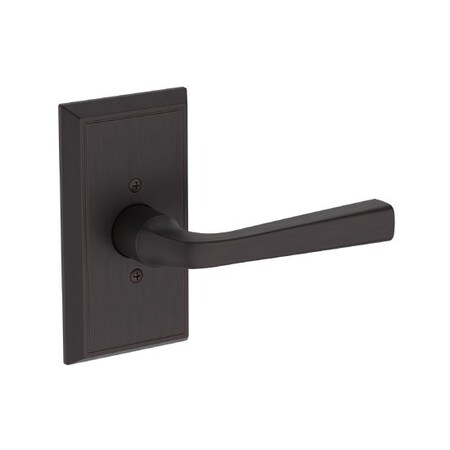 Baldwin Residential Door Levers Half Dummy Right Hand Venetian Bronze HDKINHFR112