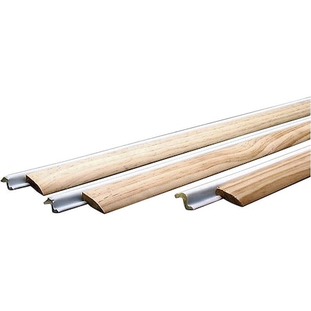 M-D Building Products Weatherstrip, 84 in L, Vinyl, White 87981