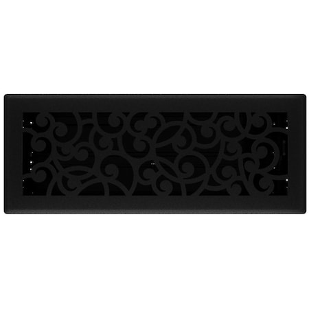 Imperial Floor Register, Polystyrene, Black Iron RG3460
