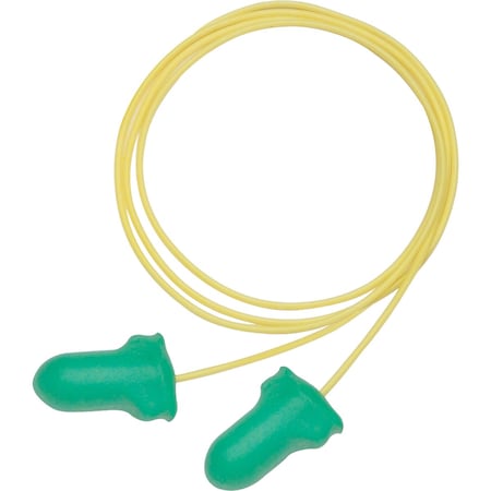 Honeywell Howard Leight T-Shape Disposable Soft Polyurethane Foam Corded Ear Plugs, NRR 30, 1000PK LPF-30