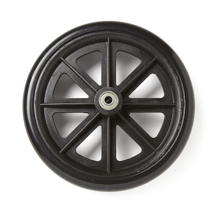 Medline 8in Front Caster with Bearings for Aluminum Transport Chairs WCA808930E