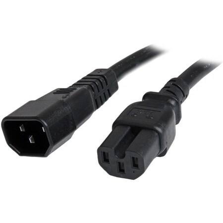 Startech.Com 3ft Power Extension Cord C14 to C15 PXTC14C153