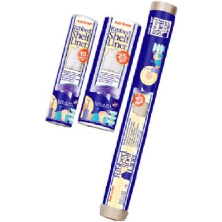 Warp Brothers SPM110W 12 in. x 10 ft. White Ribbed Shelf Liner 627265