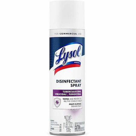 Lysol Disinfectant Spray, 19 fl oz (0.6 quart) Clear RAC95029