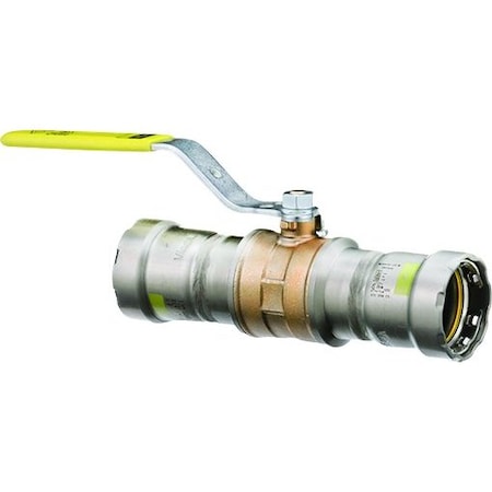 Viega Megapressg Ball Valve P1 1 P2 1 Bronze Carbon Steel 30610