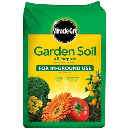 Miracle-Gro All-Purpose Garden Soil, 24 sq-ft Coverage Area, 0.75 cu-ft Bag 75030432