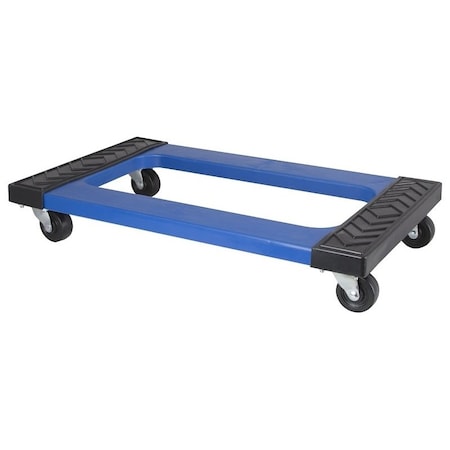 Prosource Furniture Dolly, 1000 lbs, 30 in W Platform, 18 in D Platform, Polypropylene Platform PFD-3018