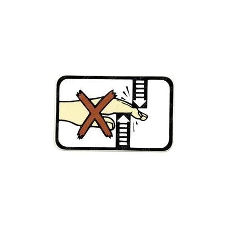 Clark REPLACEMENT DECAL, NO HAND HOLD 2349998