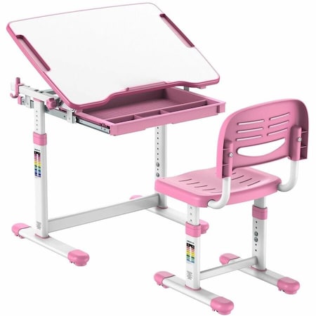 Mount-It Kids Desk and Chair Set for Ages 3-10 P MI-10203