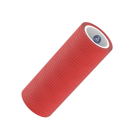 Dynarex Sensi Wrap, Self-Adherent, 4"x5 Yards, Red, 18PK 3279