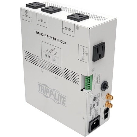Eaton Tripp Lite Series 550VA Audio/Video Backup Power Block - Exclusive UPS Protection for AV550SC