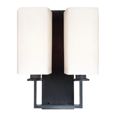 Hudson Valley Lighting Baldwin 2 Light Wall Sconce 10.5 In. Polished Nickel 722-PN