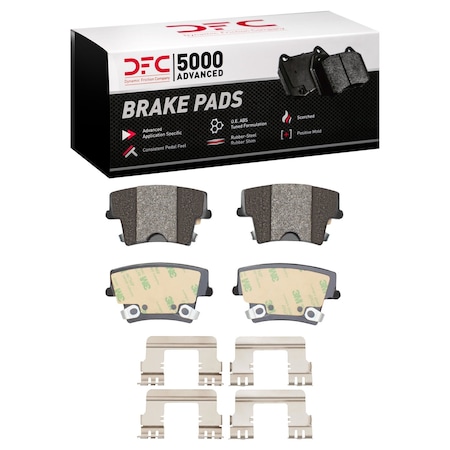 Dfc 5000 Advanced Disc Brake Pad Set, 1552-1057-03