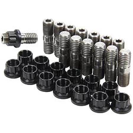 Allstar Performance Sprint Car Titanium Header Stud Kit ALL17010