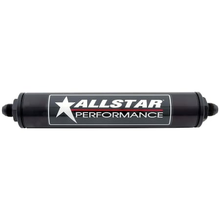 Allstar Performance 40238 - 6 AN 8 in. Paper Element Fuel Filter ALL40238