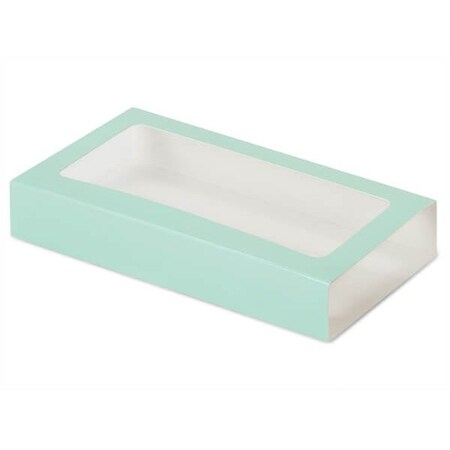 Nashville Wraps Aqua Slide Open Candy Box Sleeve, 8x4.25x1.25, 100PK SBL2AQ