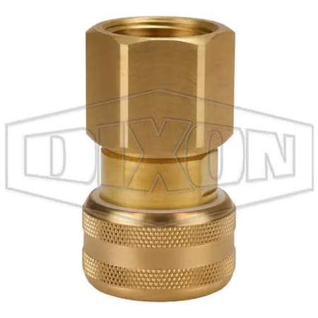 Dixon Air Chief Industrial Automotive Quick Connect Coupler, 1 in Nominal, Quick Connect Coupler x FNPT, B DC7028