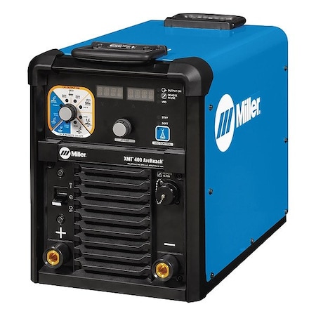 Miller Electric Multiprocess Welder, XMT 400, Phase Single-/Three-Phase , IncludesPower Source Only 907865
