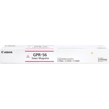 Canon GPR-56 Toner Bottle Cartridge, Laser, Magenta, 66500 Pages 1000C003