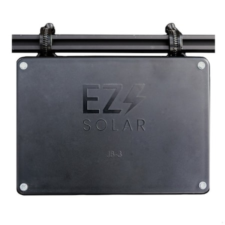 Ez Solar Rooftop PV Junction Box JB-XL - Rail Mount JB-3
