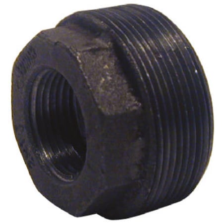 Pannext Fittings B-BUS1005 1 x 0.5 in. Black Hex Bushing 452485
