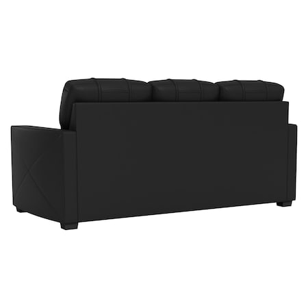 Dreamseat Silver Sofa with AEW Mariah May Glamour Logo XZ7759001SOCDBK-PSAEW0013