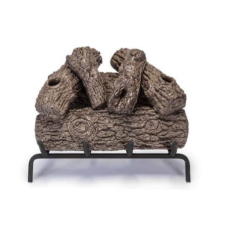 Cunningham Gas Products Real Fyre  18 in. Golden Oak Vented Log Set R-18