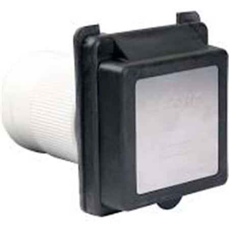 Marinco Standard Rv Power Inlet, Black M1D-6353ELRVBL