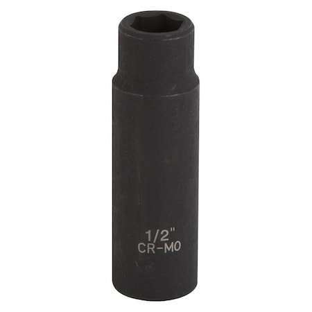 Vulcan Deep Impact Socket, 1/2 in Socket, Black Phosphate, MT6580172 MT6580172